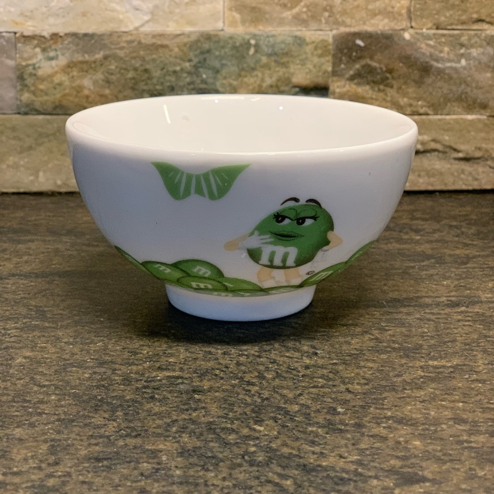 M & M | Green Candy Bossini Cereal / Candy Bowl